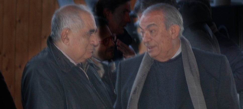 Giorgio De Cristoforo e Don Vincenzo Sorce